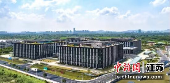 航拍南京天印山醫院。 南京天印山醫院供圖